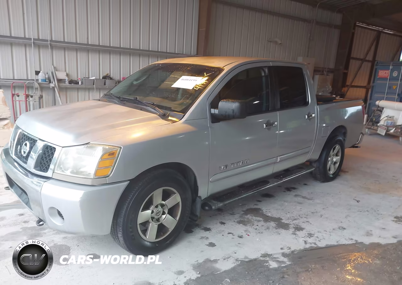 2007 Nissan Titan Se VIN:1N6BA07A07N206577 - 2
