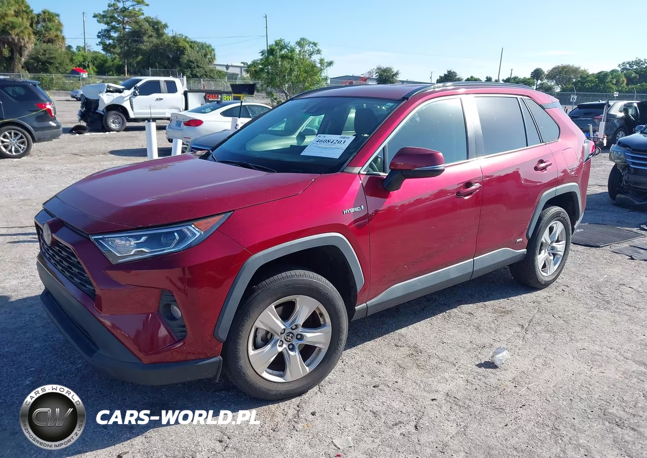 2021 Toyota Rav4 Hybrid Xle VIN:4T3RWRFV1MU040800 - 2