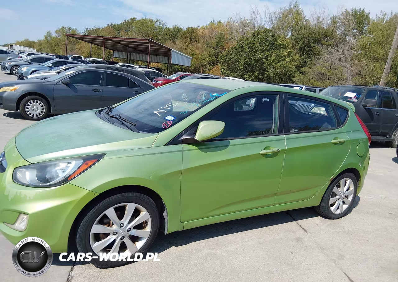 2012 Hyundai Accent Se VIN:KMHCU5AE4CU010239 - 14