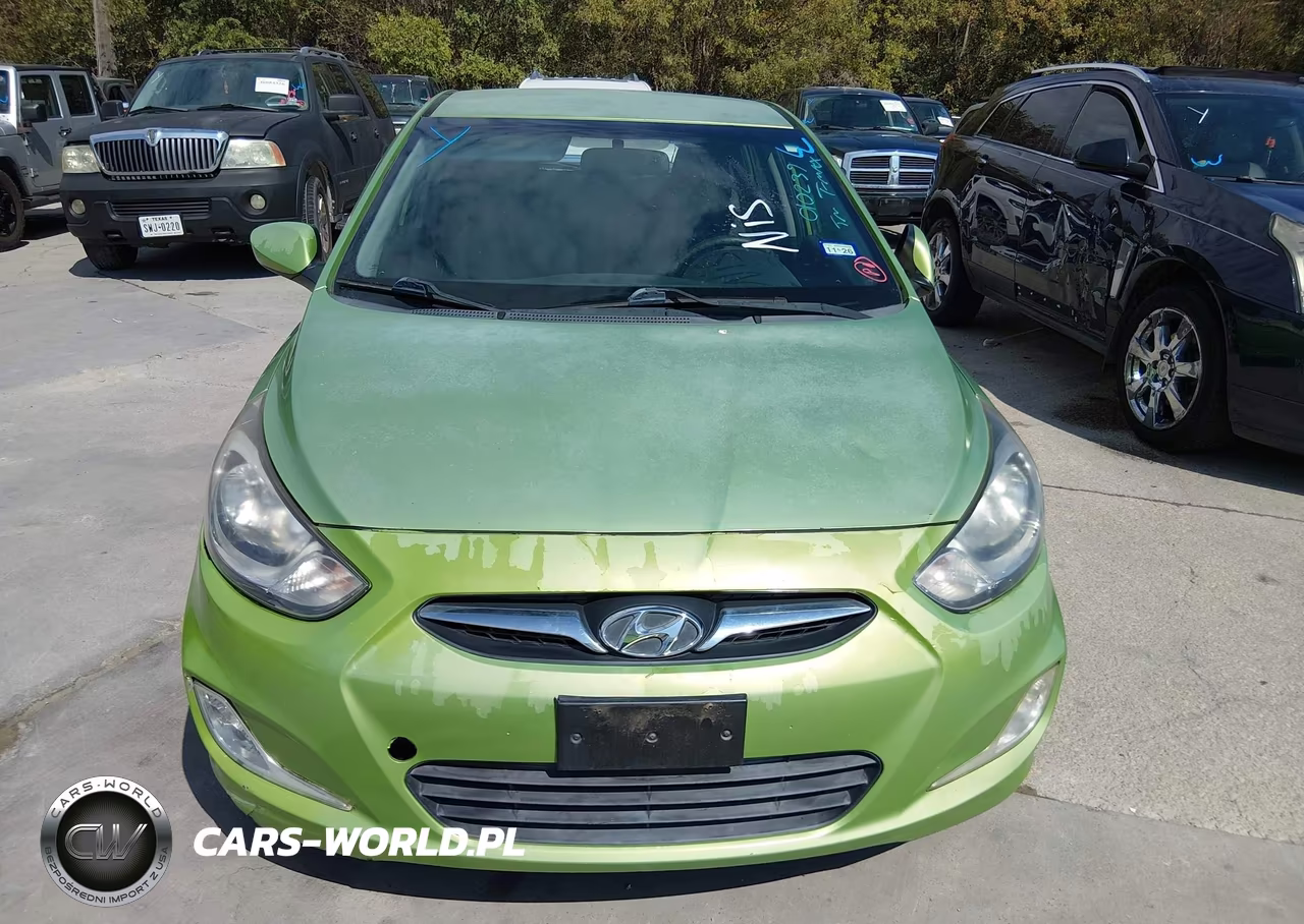 2012 Hyundai Accent Se VIN:KMHCU5AE4CU010239 - 6