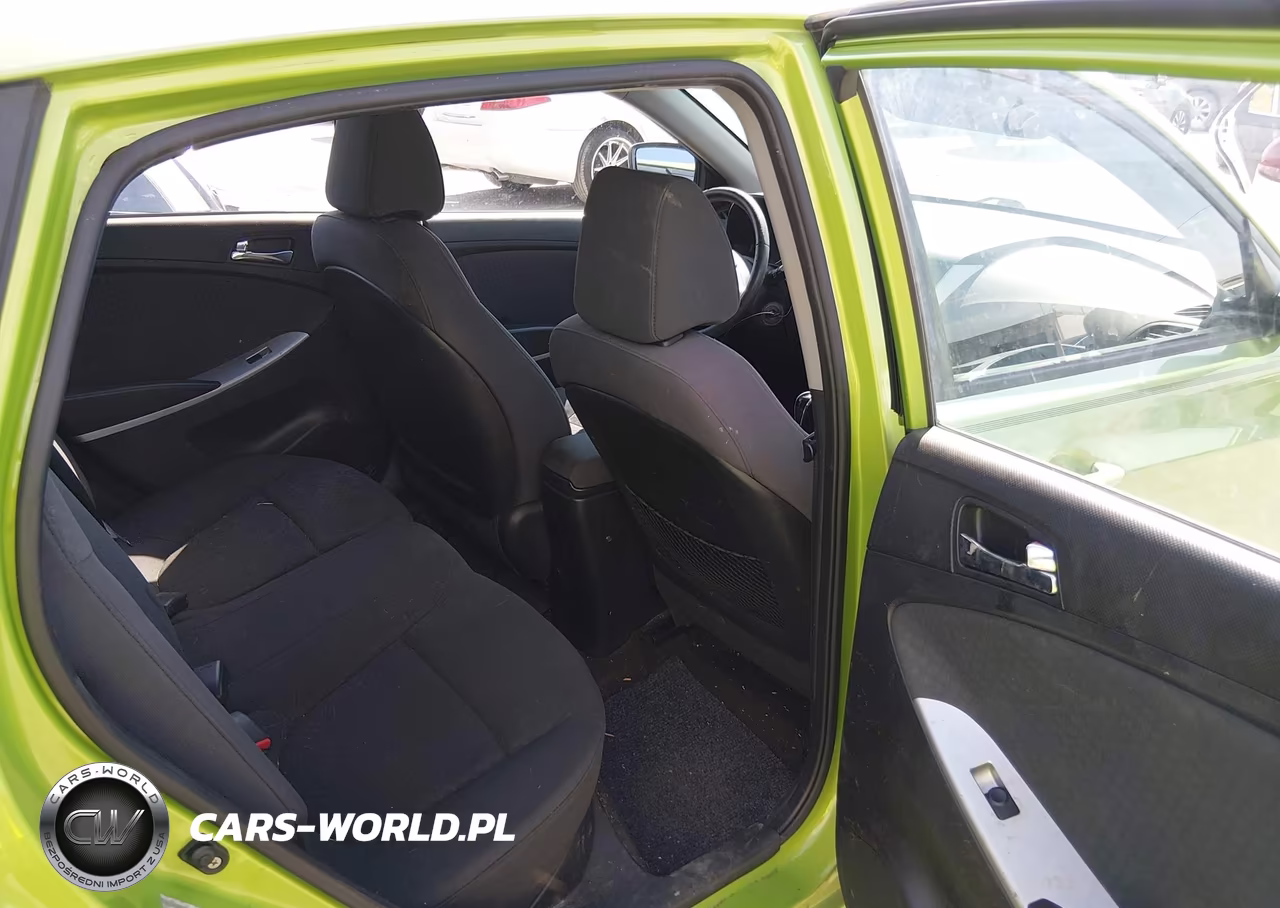 2012 Hyundai Accent Se VIN:KMHCU5AE4CU010239 - 8