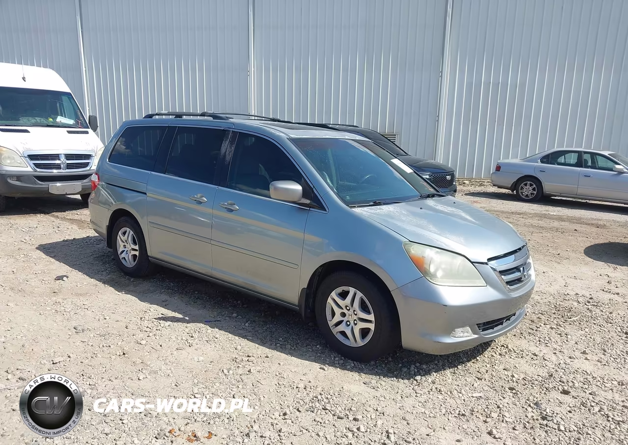 2007 Honda Odyssey Ex-L VIN:5FNRL38627B059846 - 1