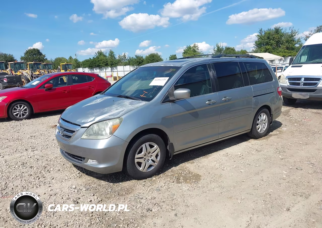 2007 Honda Odyssey Ex-L VIN:5FNRL38627B059846 - 2