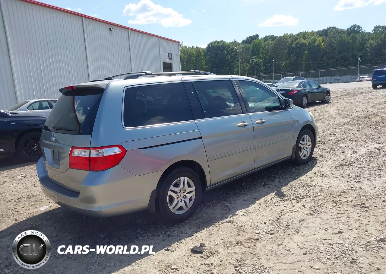 2007 Honda Odyssey Ex-L VIN:5FNRL38627B059846 - 4