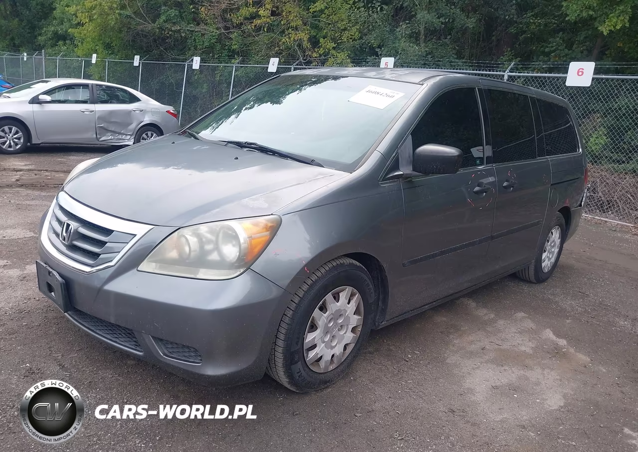 2009 Honda Odyssey Lx VIN:5FNRL382X9B047525 - 2