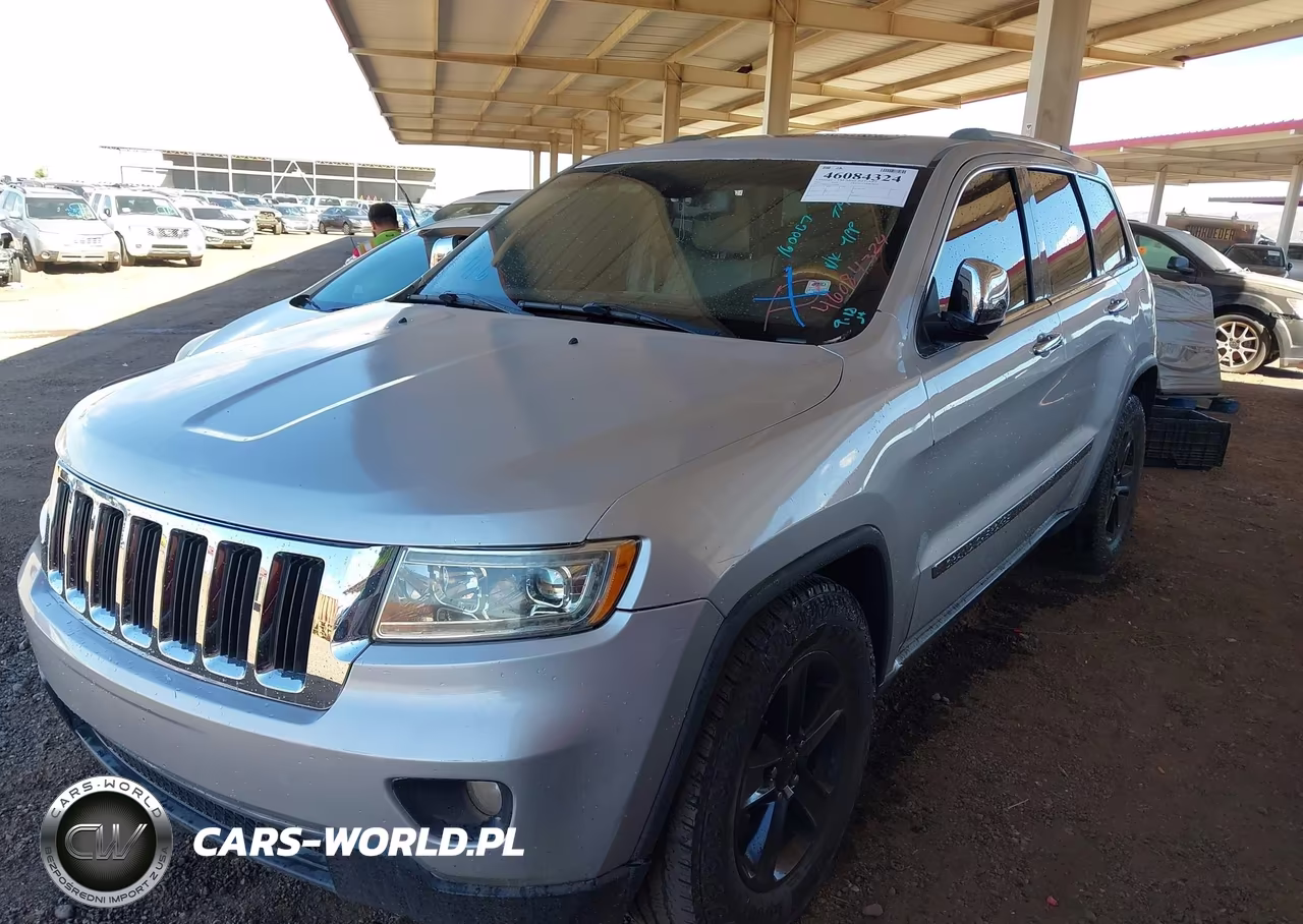 2012 Jeep Grand Cherokee Overland VIN:1C4RJFCT7CC160067 - 2
