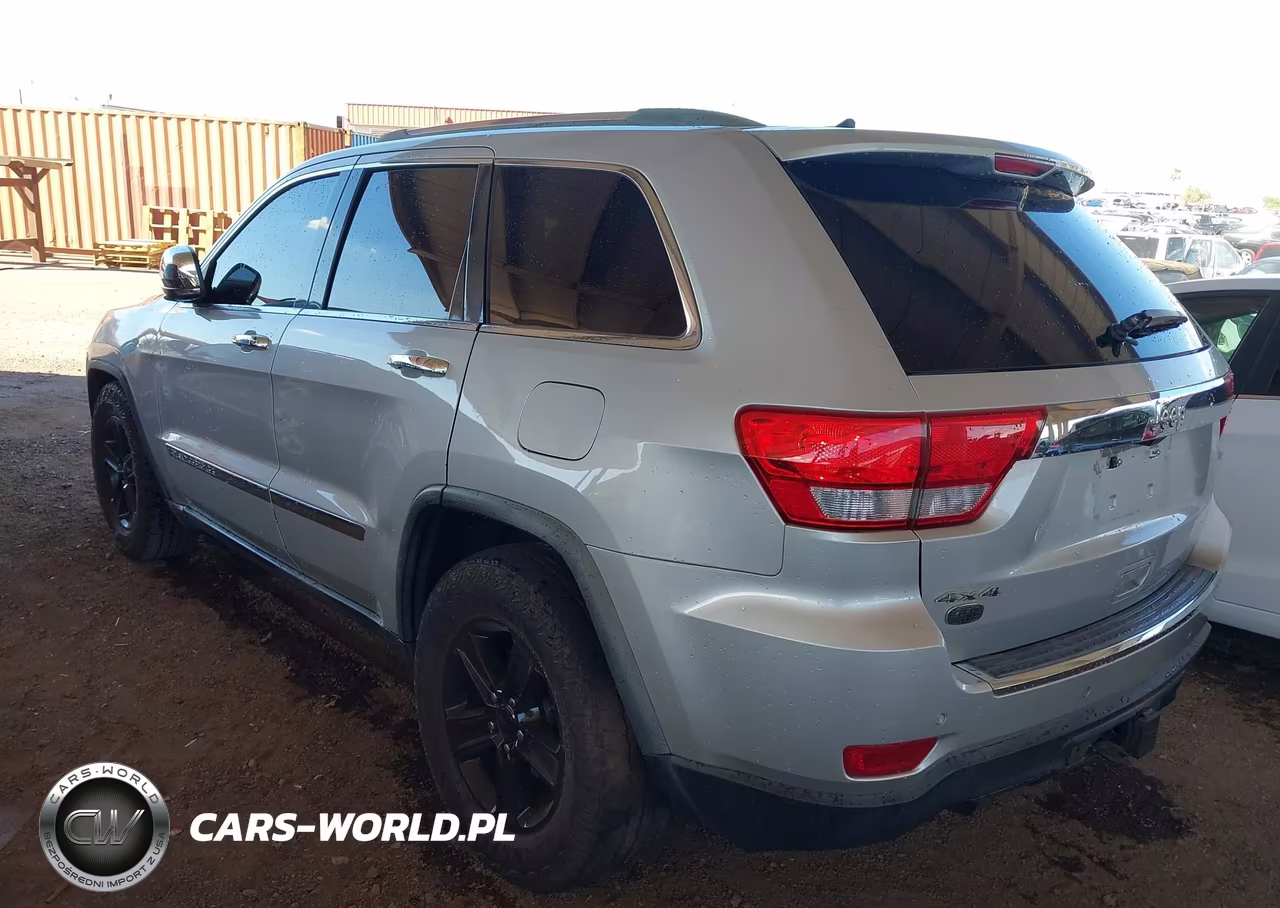 2012 Jeep Grand Cherokee Overland VIN:1C4RJFCT7CC160067 - 3