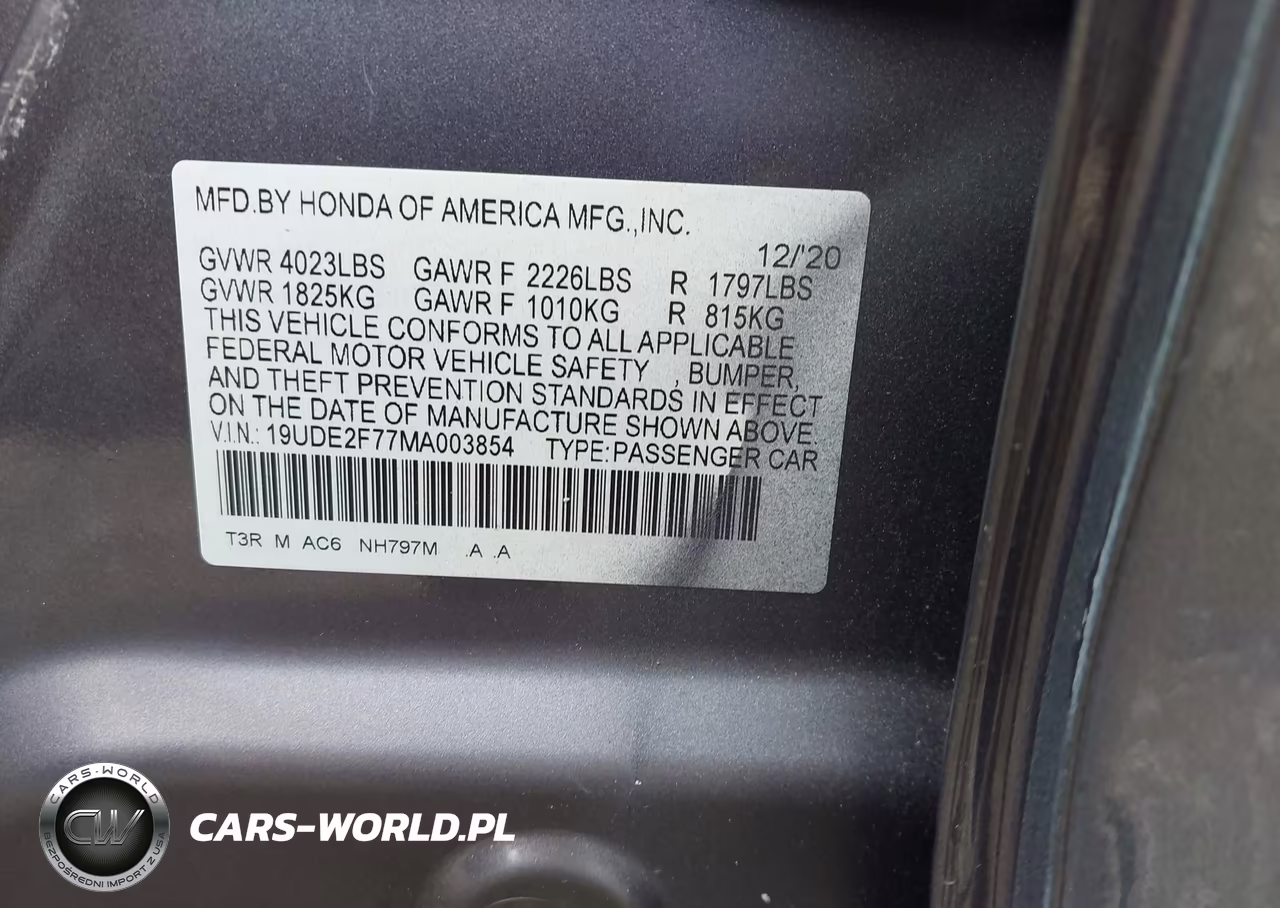 2021 Acura Ilx Premium Package-Technology Package VIN:19UDE2F77MA003854 - 9