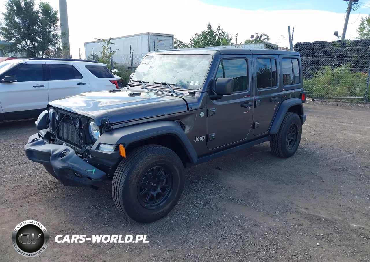 2019 Jeep Wrangler Unlimited Sport S 4X4 VIN:1C4HJXDN8KW689994 - 2