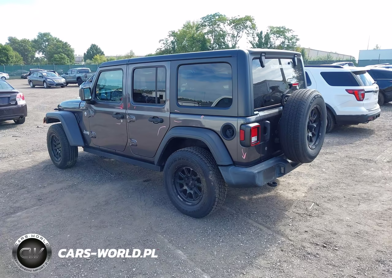 2019 Jeep Wrangler Unlimited Sport S 4X4 VIN:1C4HJXDN8KW689994 - 3
