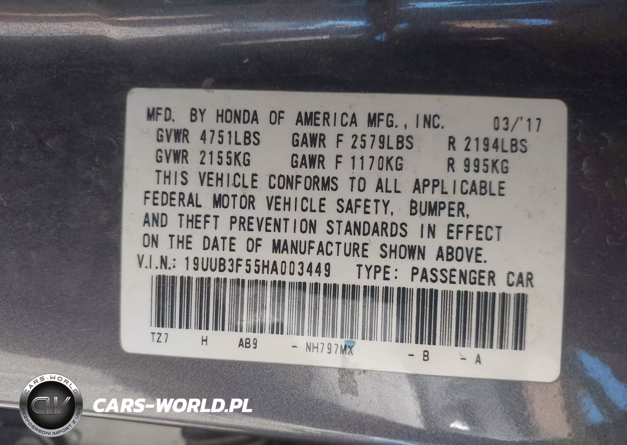 2017 Acura Tlx Technology Package VIN:19UUB3F55HA003449 - 9