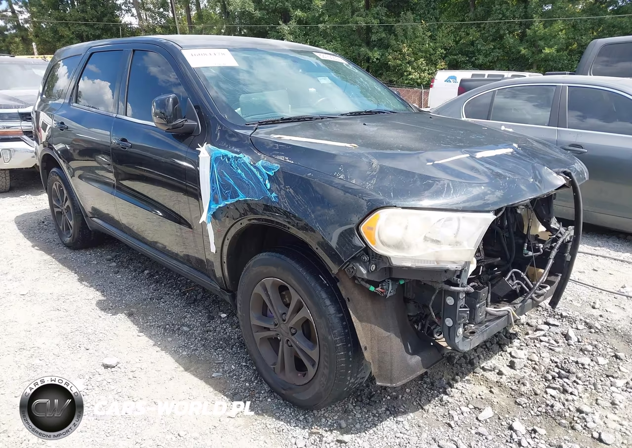 2013 Dodge Durango Sxt VIN:1C4RDHAG5DC617095 - 1