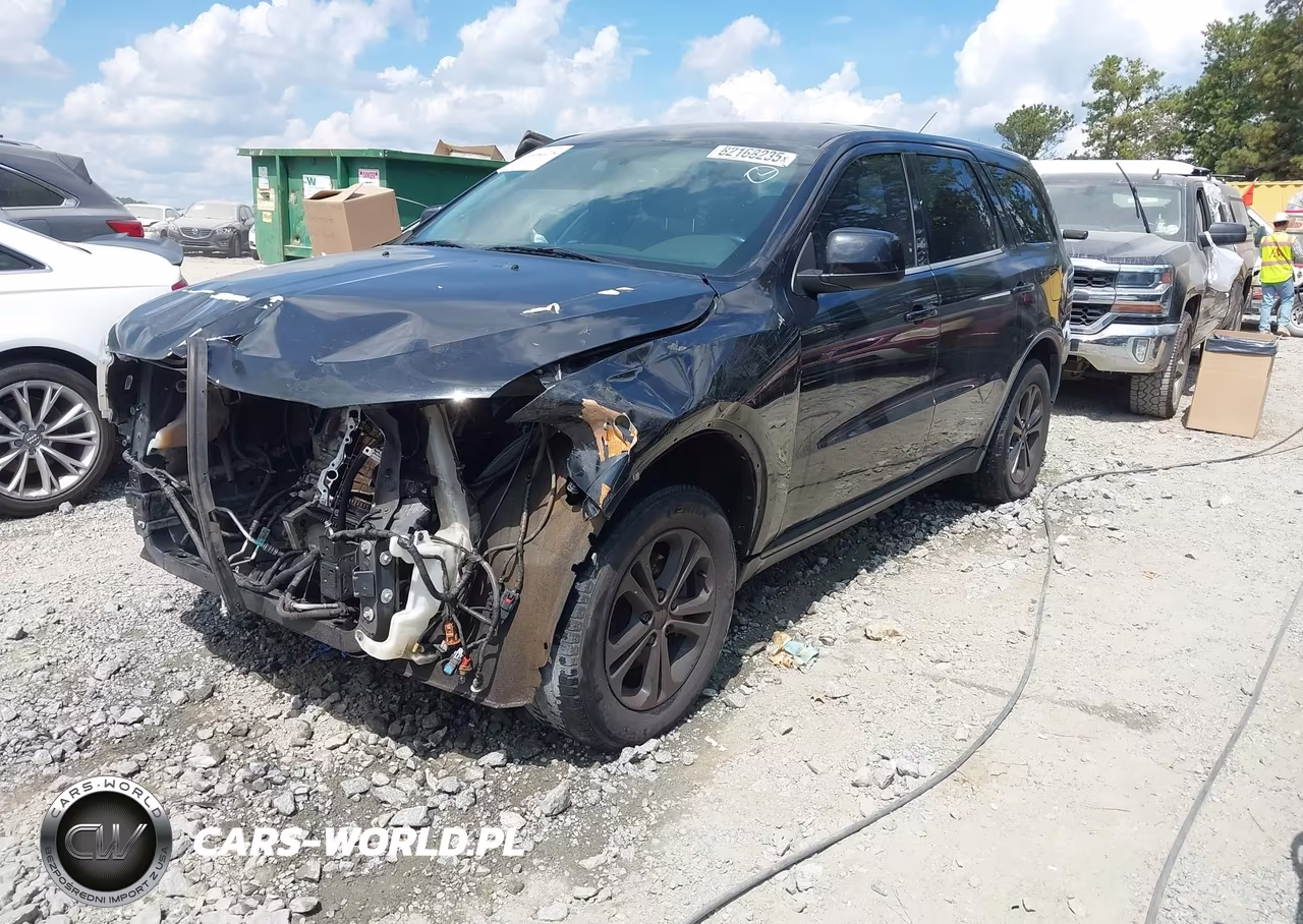 2013 Dodge Durango Sxt VIN:1C4RDHAG5DC617095 - 2