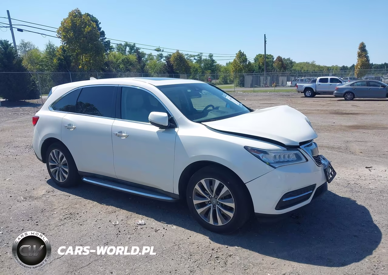2016 Acura Mdx Technology Acurawatch Plus Packages-Technology Package – zdjęcie 1 z 16