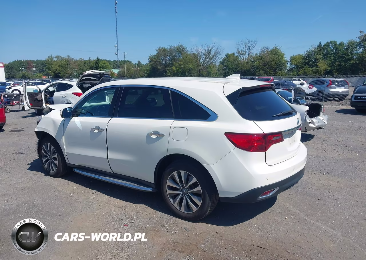 2016 Acura Mdx Technology Acurawatch Plus Packages-Technology Package VIN:5FRYD4H42GB029368 - 3