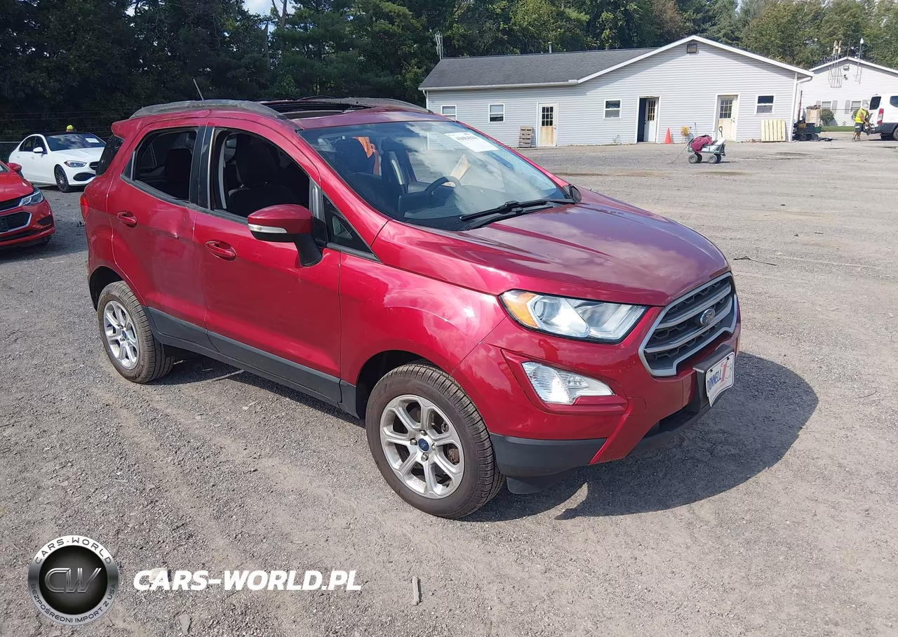 2018 Ford Ecosport Se VIN:MAJ6P1ULXJC186247 - 1