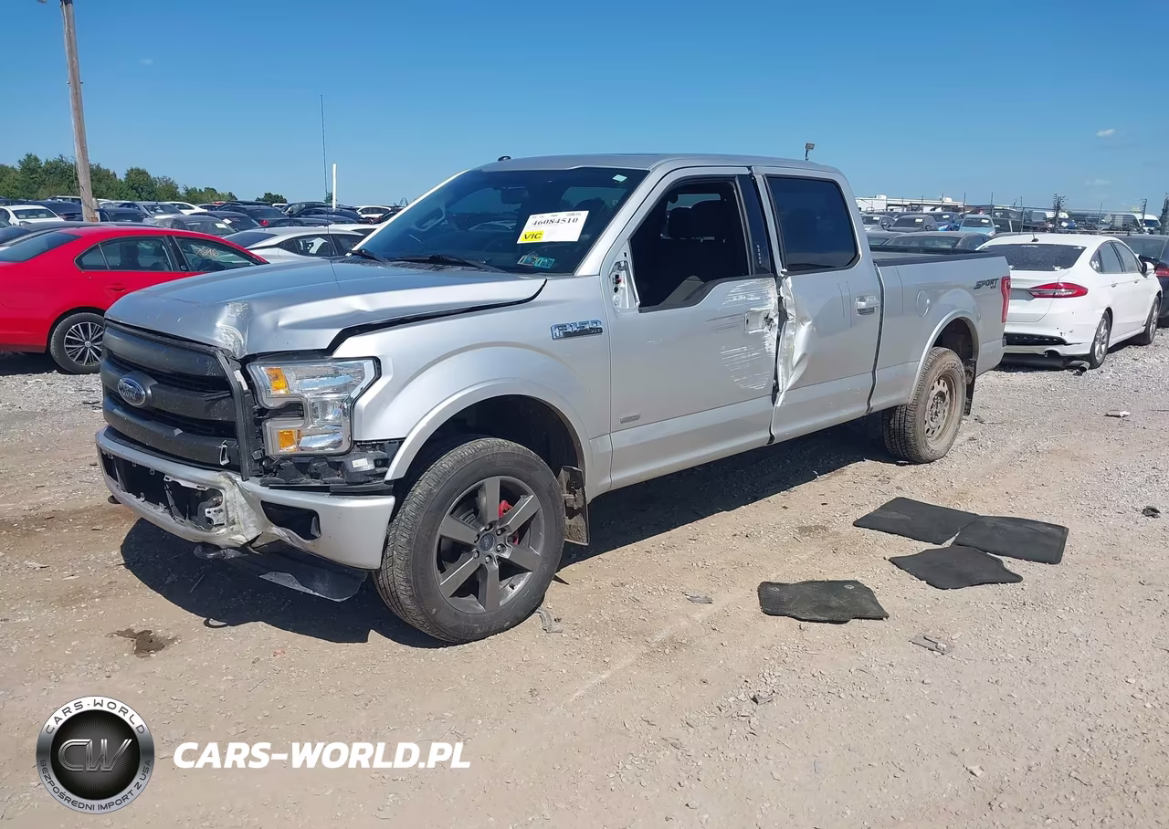 2016 Ford F-150 Xlt VIN:1FTFW1EG8GFA93944 - 2