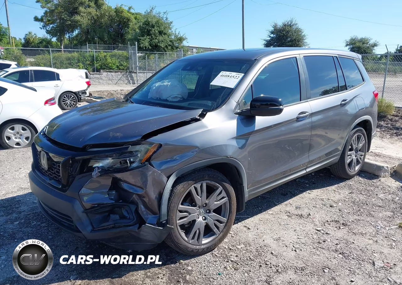 2019 Honda Passport Ex-L VIN:5FNYF7H58KB007048 - 2