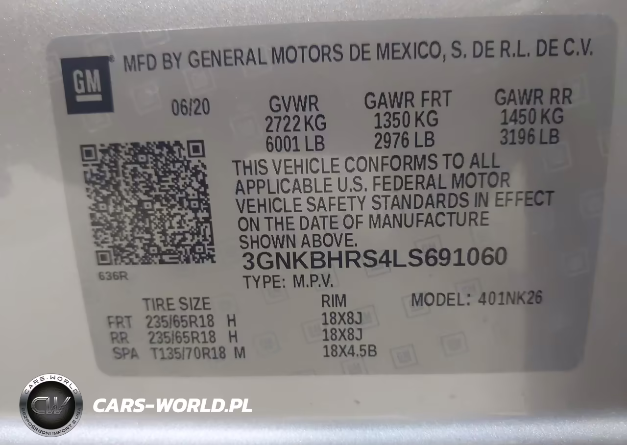 2020 Chevrolet Blazer Awd 2Lt VIN:3GNKBHRS4LS691060 - 9