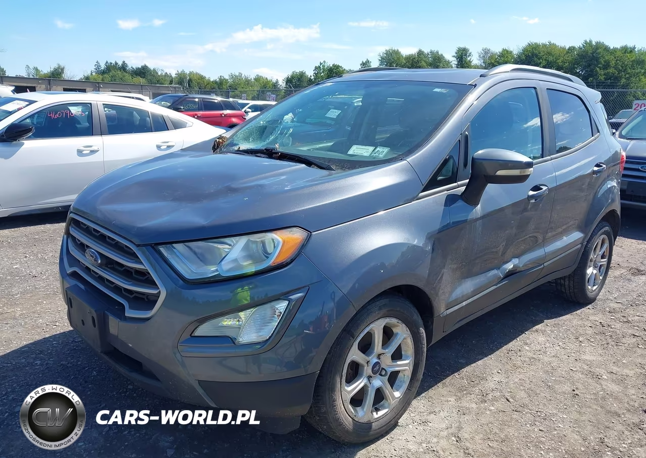 2019 Ford Ecosport Se VIN:MAJ3S2GE0KC260698 - 2