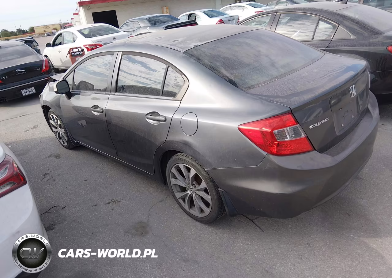 2012 Honda Civic Lx VIN:19XFB2F59CE323784 - 3
