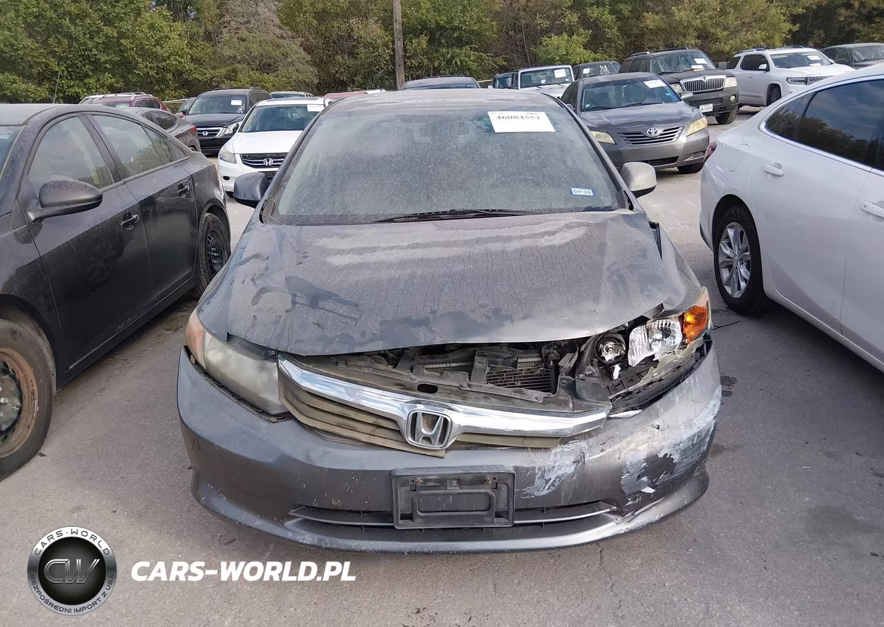 2012 Honda Civic Lx VIN:19XFB2F59CE323784 - 6