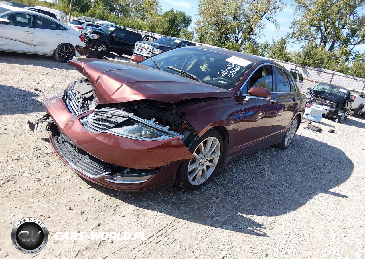 2016 Lincoln Mkz VIN:3LN6L2G96GR617233 - 2