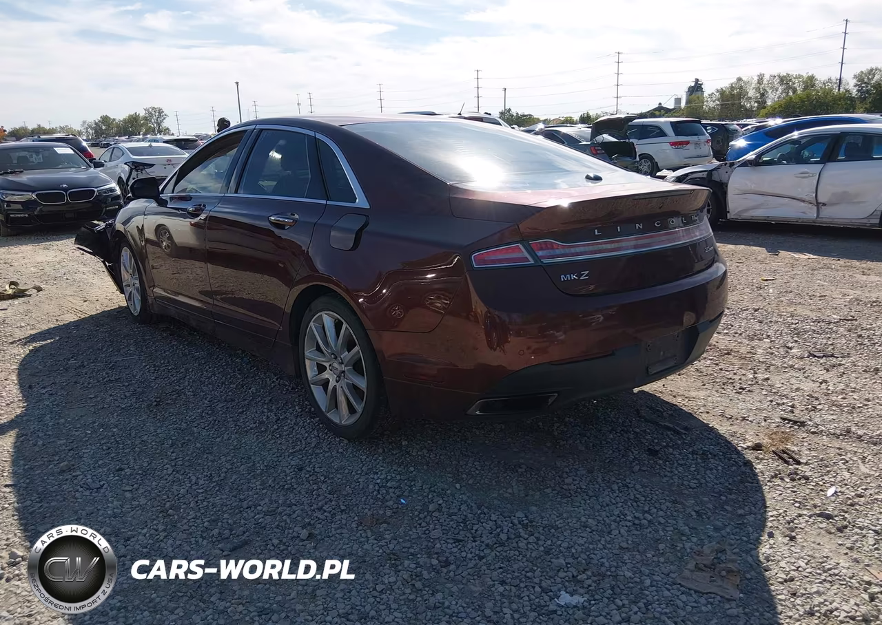 2016 Lincoln Mkz VIN:3LN6L2G96GR617233 - 3