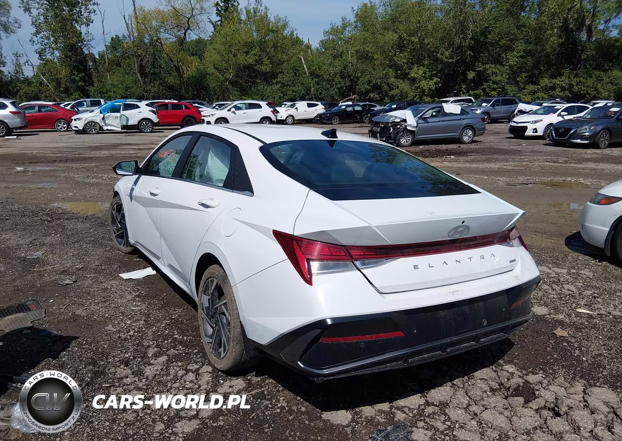 2024 Hyundai Elantra Hybrid Limited VIN:KMHLN4DJ1RU105043 - 3
