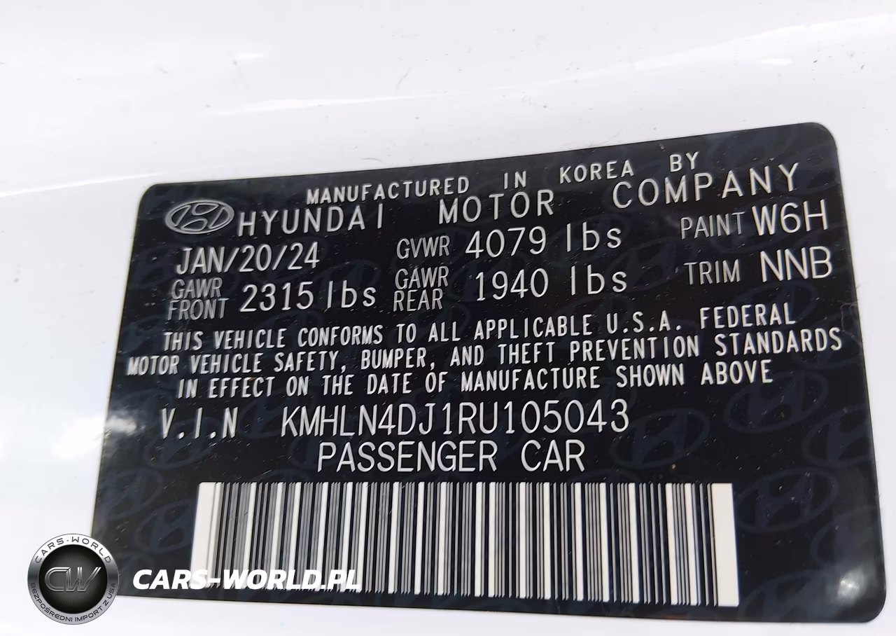 2024 Hyundai Elantra Hybrid Limited VIN:KMHLN4DJ1RU105043 - 9