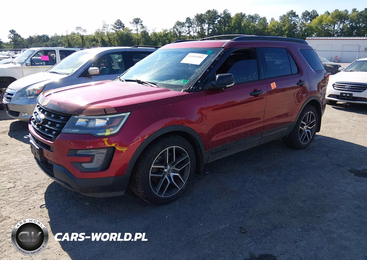 2016 Ford Explorer Sport VIN:1FM5K8GT0GGB39976 - 2
