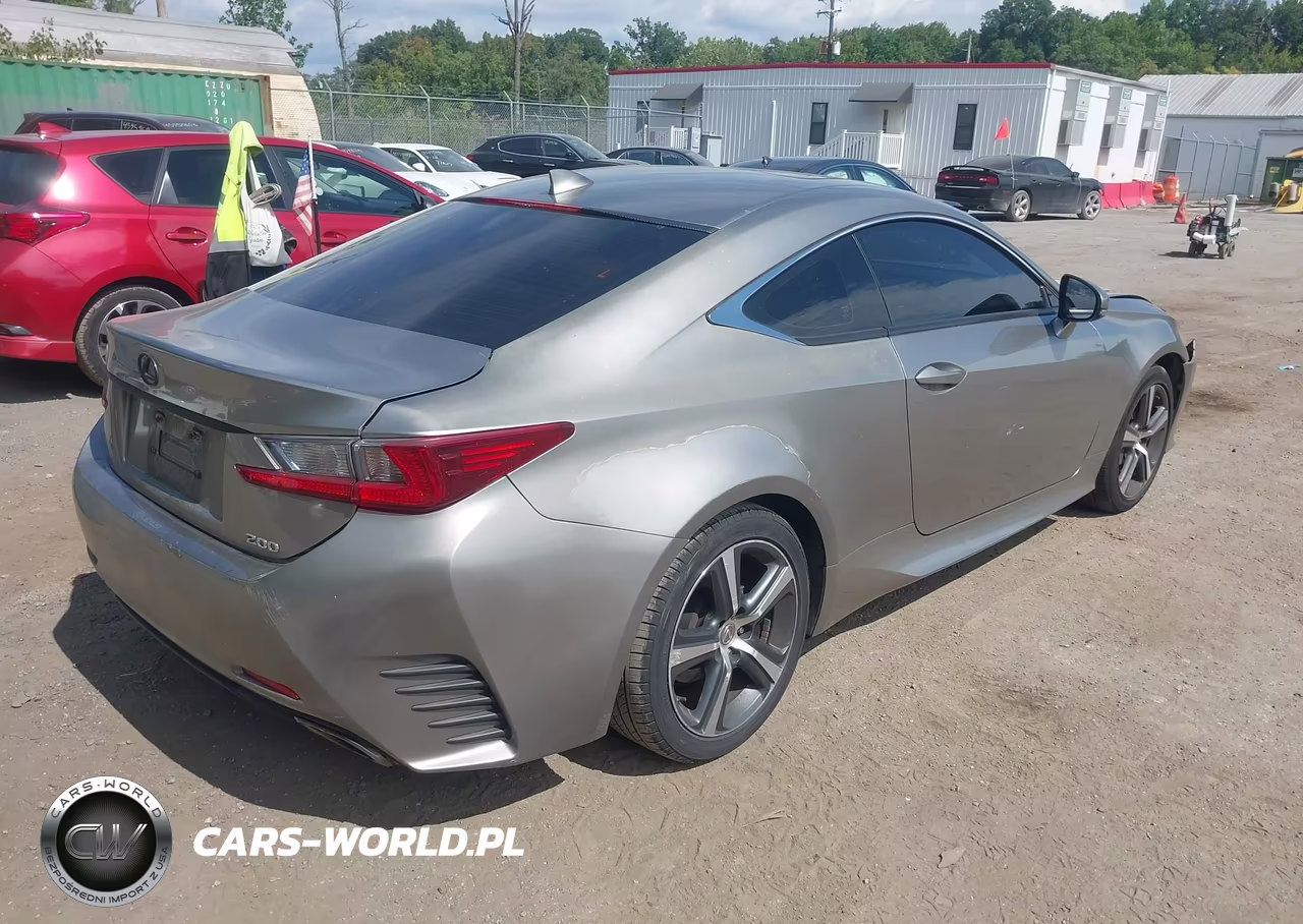 2017 Lexus Rc 200T VIN:JTHHA5BC1H5007511 - 4