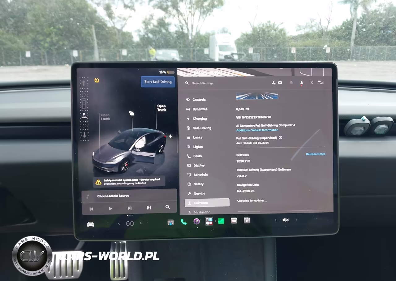 2026 Tesla Model 3 Performance All-Wheel Drive VIN:5YJ3E1ETXTF140778 - 7