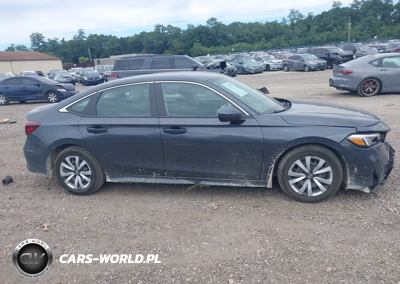 2025 Honda Civic Lx VIN:2HGFE2F20SH539024 - 13
