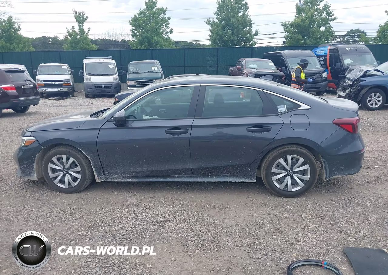 2025 Honda Civic Lx VIN:2HGFE2F20SH539024 - 14