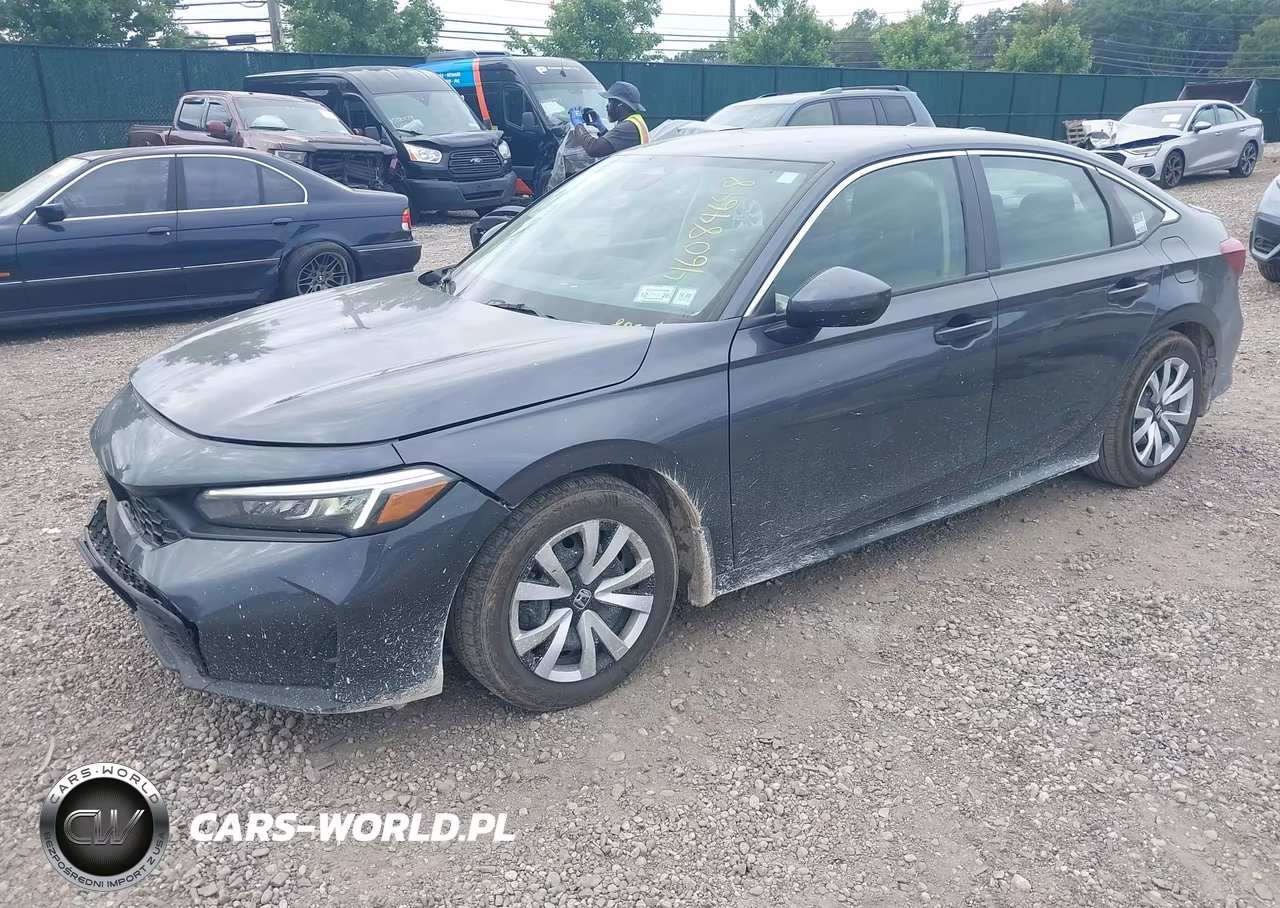 2025 Honda Civic Lx VIN:2HGFE2F20SH539024 - 2