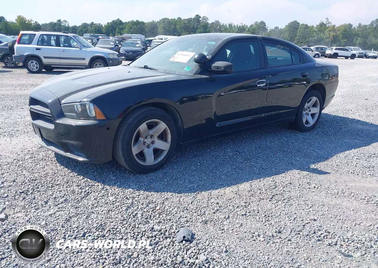 2014 Dodge Charger Police VIN:2C3CDXAT1EH125812 - 2