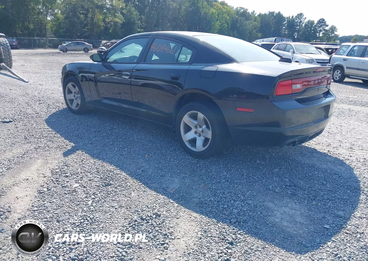 2014 Dodge Charger Police VIN:2C3CDXAT1EH125812 - 3