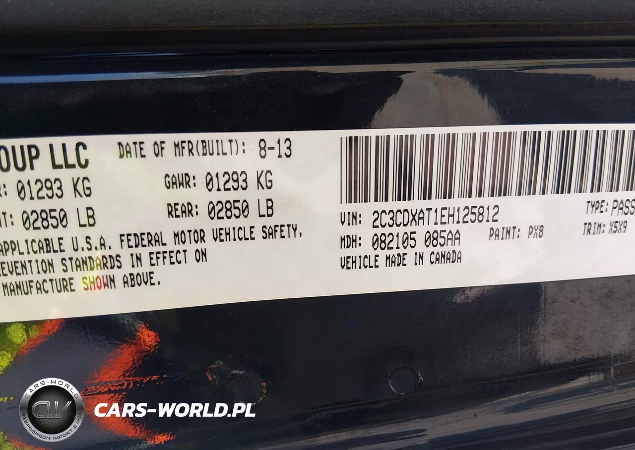 2014 Dodge Charger Police VIN:2C3CDXAT1EH125812 - 9