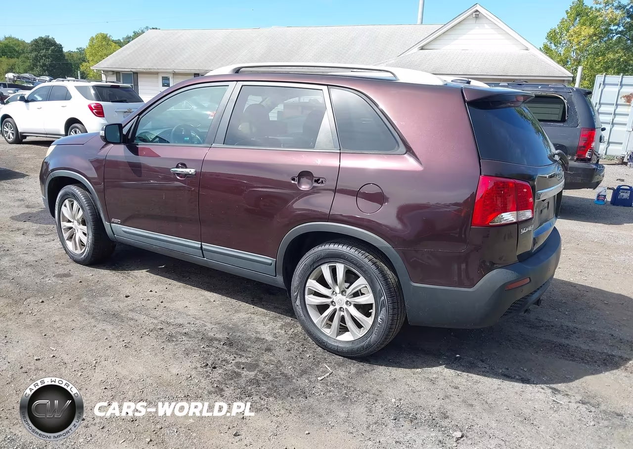 2011 Kia Sorento Ex V6 VIN:5XYKUDA24BG042057 - 3