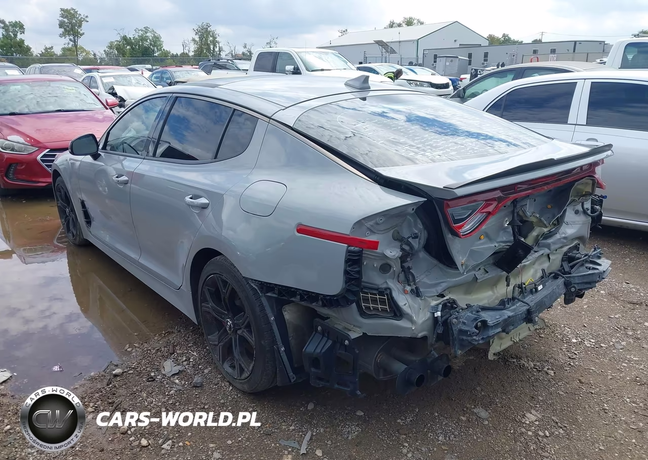 2019 Kia Stinger Gt2 VIN:KNAE55LC9K6063296 - 3