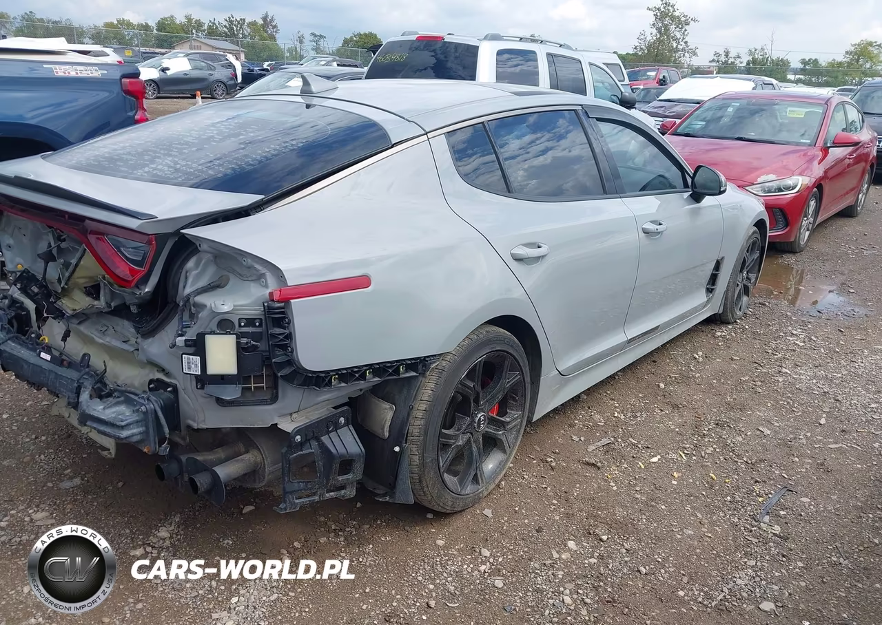 2019 Kia Stinger Gt2 VIN:KNAE55LC9K6063296 - 4