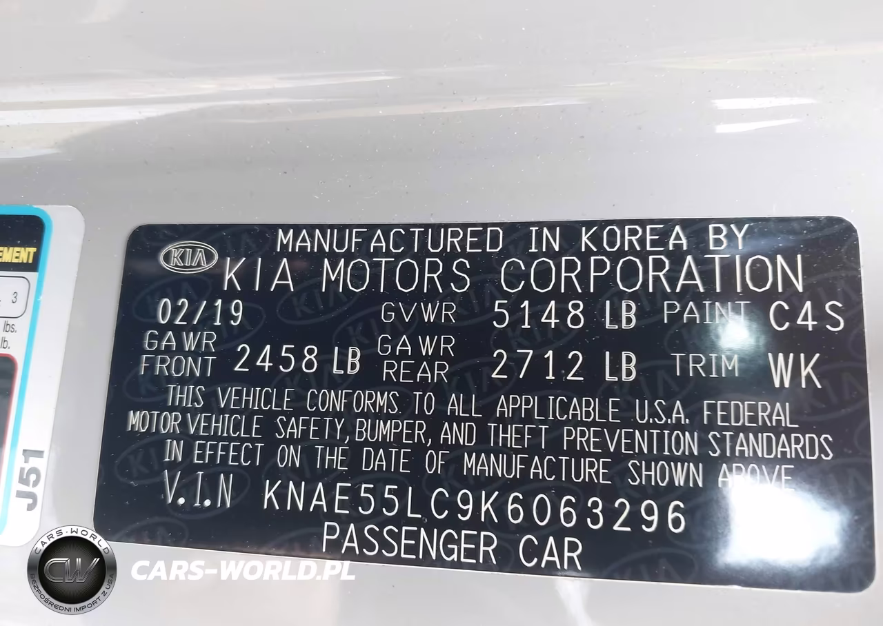 2019 Kia Stinger Gt2 VIN:KNAE55LC9K6063296 - 9