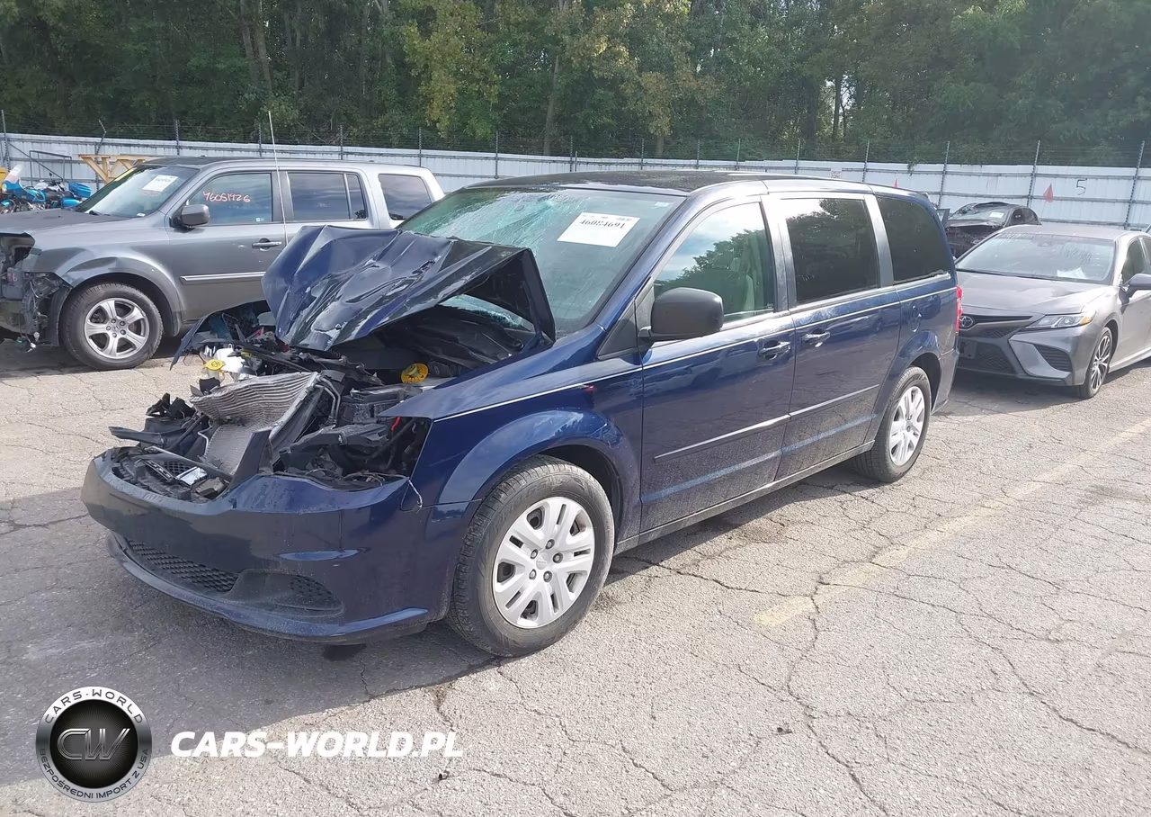 2015 Dodge Grand Caravan Se VIN:2C4RDGBGXFR569564 - 2