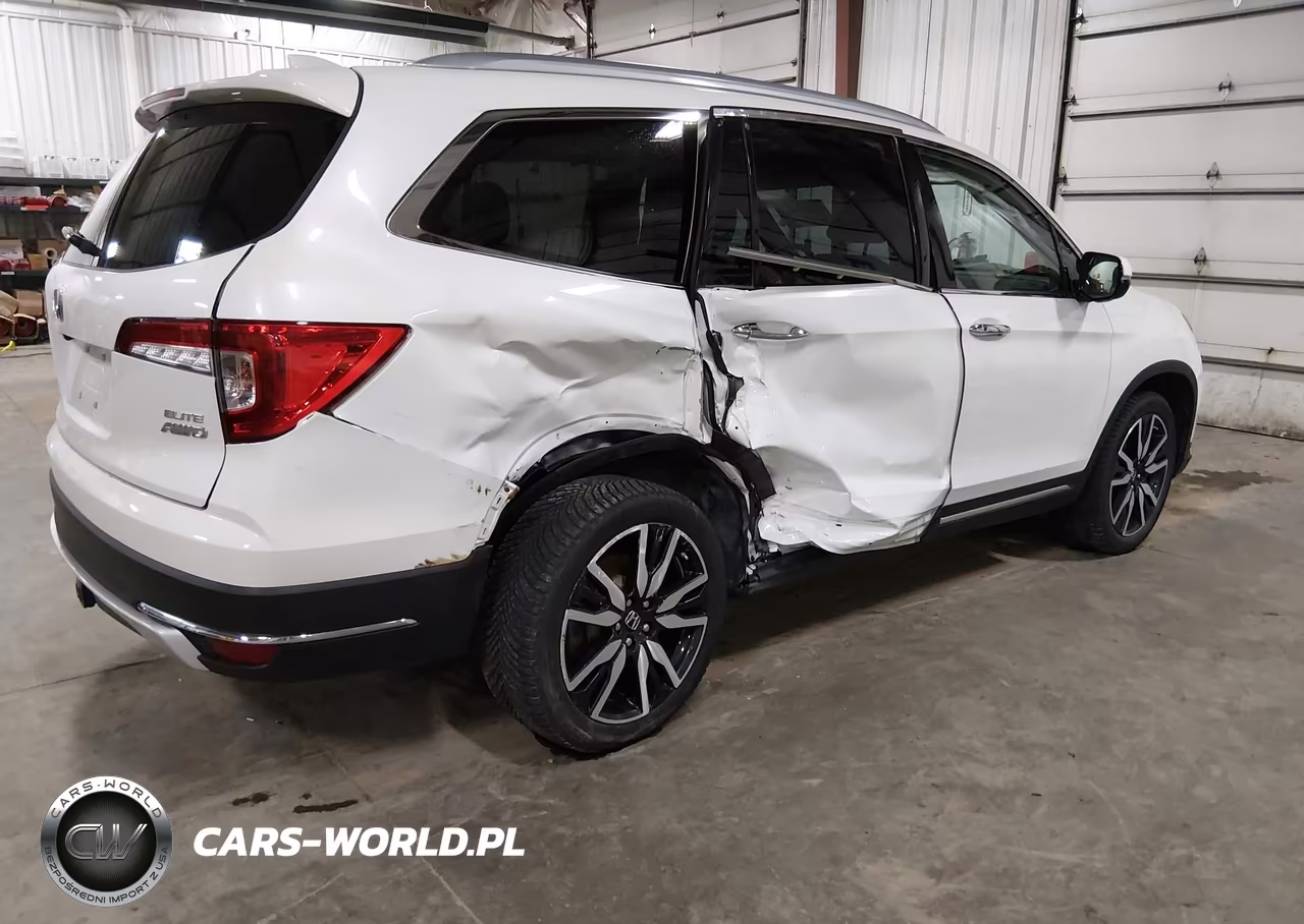 2020 Honda Pilot Awd Elite VIN:5FNYF6H09LB053620 - 4