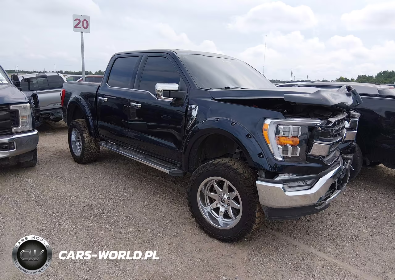 2022 Ford F-150 Lariat VIN:1FTFW1E88NKE89739 - 1