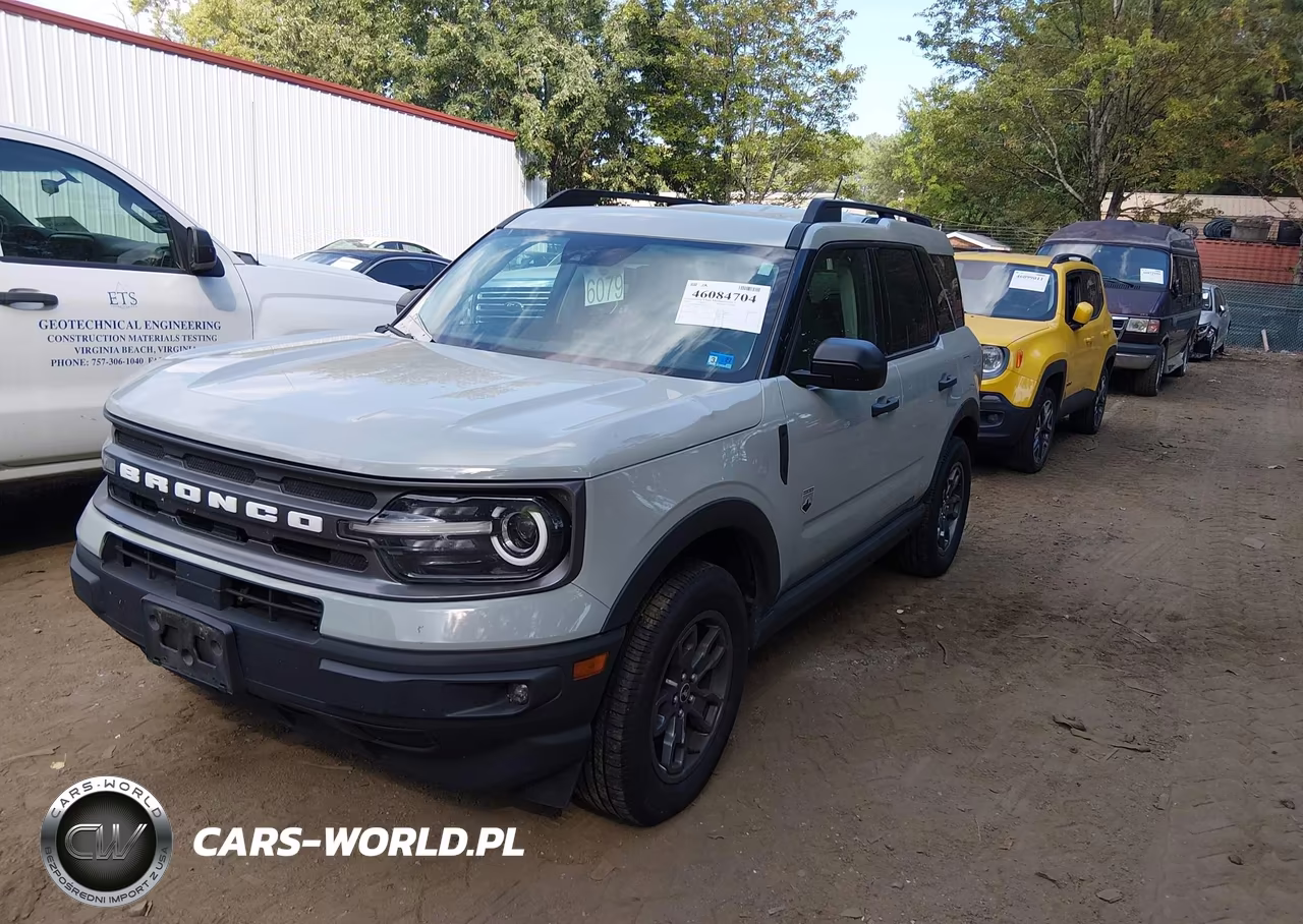 2023 Ford Bronco Sport Big Bend VIN:3FMCR9B66PRD37836 - 2