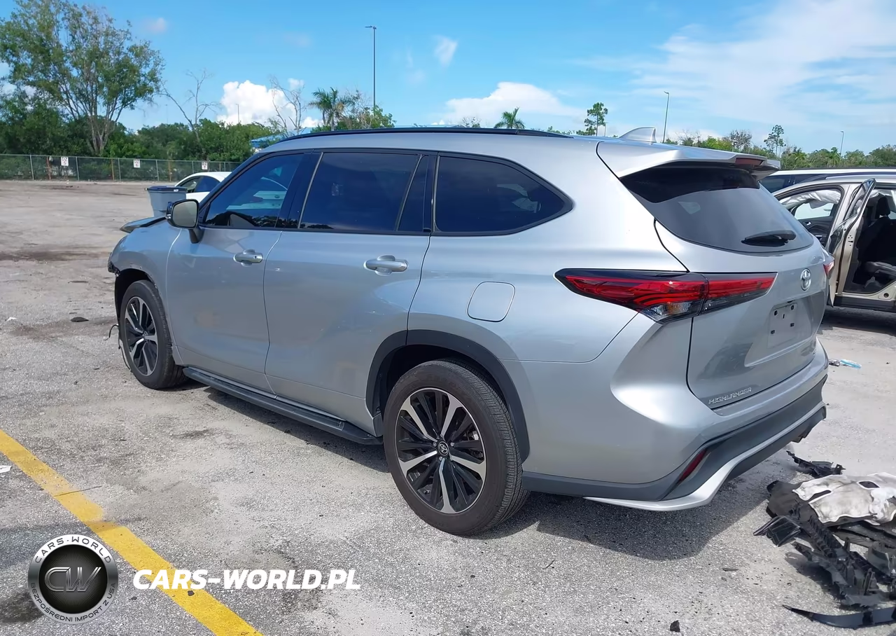 2022 Toyota Highlander Xse VIN:5TDLZRAH8NS123478 - 3