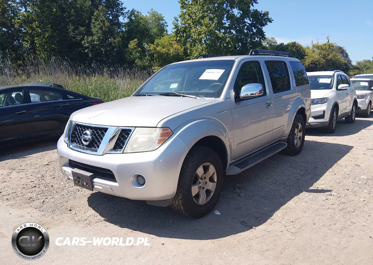 2008 Nissan Pathfinder S VIN:5N1AR18B58C625280 - 2