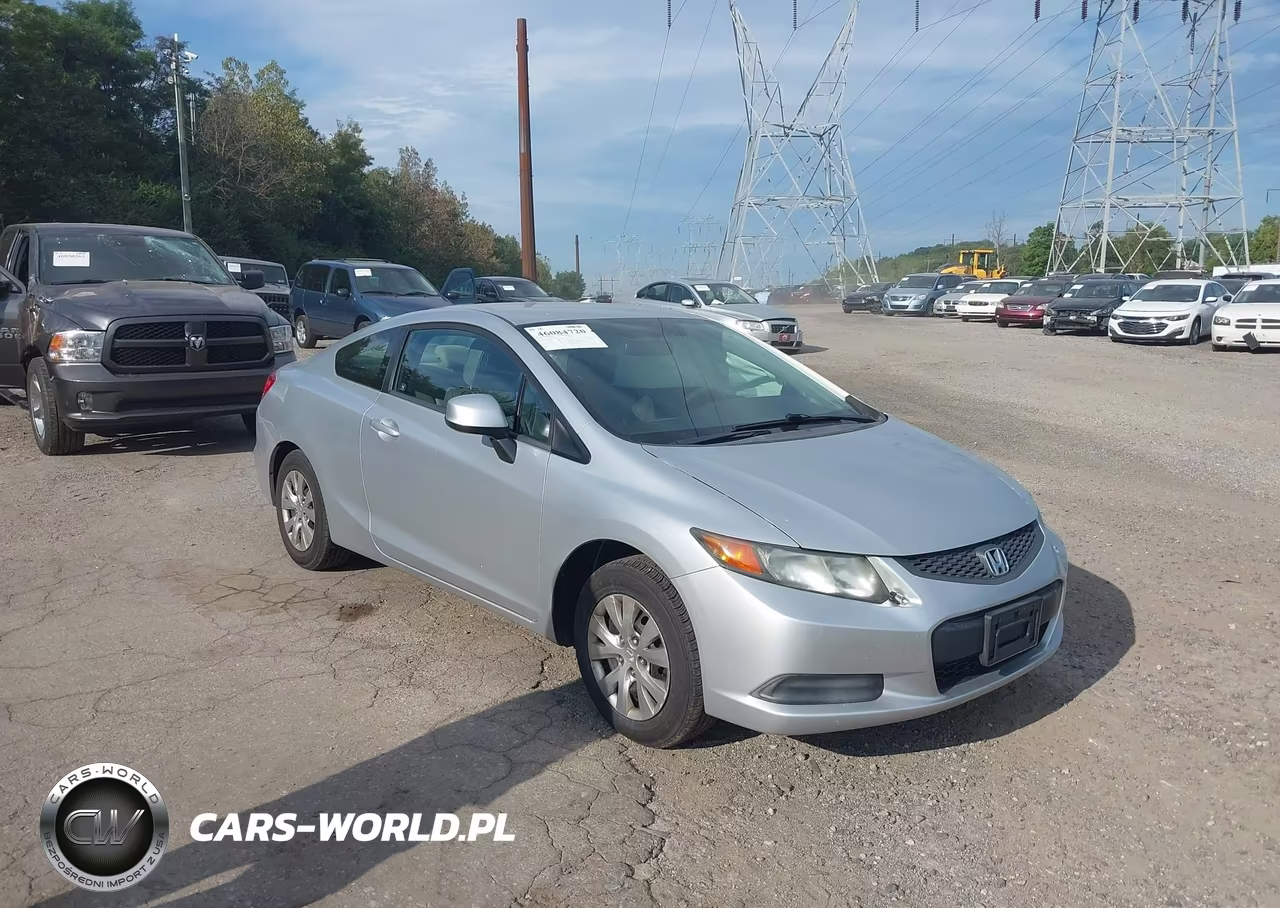2012 Honda Civic Lx VIN:2HGFG3B57CH510914 - 1